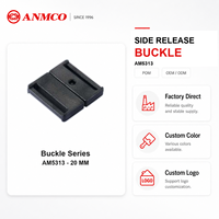 Boucle à dégagement latéral pour sangle de bagage et modèle AM5313 – Personnalisation OEM/ODM, logo couleur sur mesure, fourniture directe usine pour acheteurs B2B