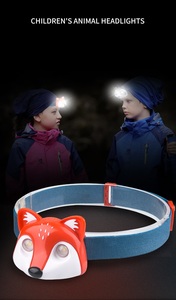 Nouveau puissant haute puissance USB tête torche <span class=keywords><strong>lampe</strong></span> lumière enfants phare étanche LED enfants phare Rechargeable pour les enfants - Product Image 2