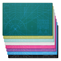 Tapis de découpe auto-cicatrisant en PVC multicolore personnalisé, épaisseur 3 cm, pour la couture