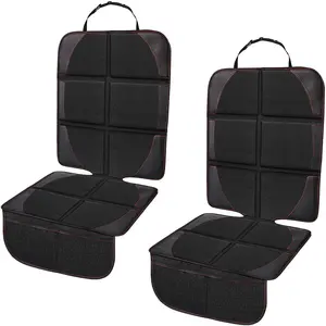 Autostoel Beschermer 2 Pack Autostoel Beschermers Voor Kind Baby Autostoel Met Organizer Zakken