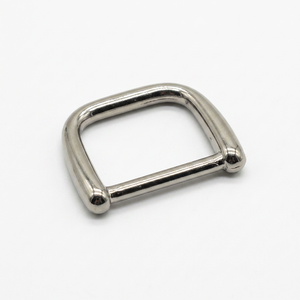 MING KEE METAL 22mm D <b>Ring</b> Bar Zinc Alloy Webbing Buckle Lead/Nickel Free ISO 9001/OEKO-TEX Certified Anti-Brass/Gun Metal - Product Image 1