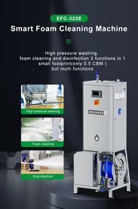 Nettoyeur à <span class=keywords><strong>vapeur</strong></span> de mousse d'hygiène extérieure d'équipement industriel portatif de nettoyage avec le long tuyau - Product Image 2