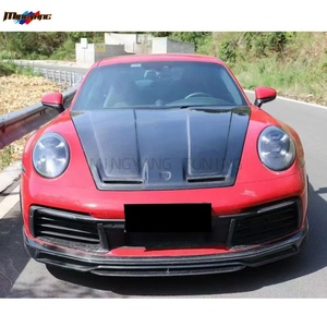 Capó de Fibra de Carbono Estilo <span class=keywords><strong>TKT</strong></span> de la Mejor Calidad para Porsche 911 992 Carrera <span class=keywords><strong>4</strong></span> 4S Turbo S 2020-2025, Cubierta de Capó Ventilada - Product Image 2