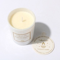 Bougies en cire de soja personnalisées à prix d'usine, très demandées, pour aromathérapie, parfum sans fumée, cadeau de mariage romantique personnalisable
