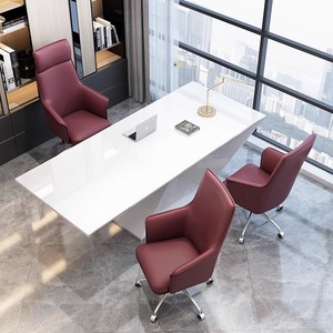 Chaise de <span class=keywords><strong>bureau</strong></span> moderne avec fonctions de levage, de rotation et d'inclinaison pour la maison, le <span class=keywords><strong>bureau</strong></span> ou les entreprises, fabriquée en cuir synthétique durable - Product Image 6