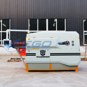 CNC Tự Động Của Nhãn Hiệu Thủy Lực Dây Vòng Cắt Bị Biến Dạng Kim Loại Tự Động Thép Thanh Uốn Thép Cây Khuấy Bender Máy - Product Image 2