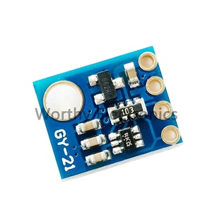 高品质HTU21D湿度传感器温湿度检测板I2C端口GY-21-HTU21传感器模块 - Product Image 3