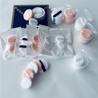 Éponge de maquillage en velours de luxe, douce comme un nuage, en coton, pour le visage, le blush, OEM