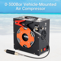 Compresseur d'air portable DIDEEP pour bouteille de plongée PCP, avec prise EU/US, monté sur véhicule