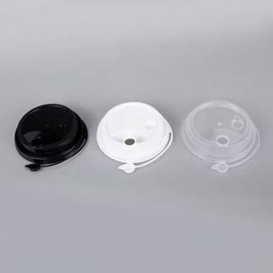 Tapa de Plástico PP de Fácil Apertura y Antiderrames para Vasos Desechables de Té de Burbujas y Café, Cierres y Tapas para Botellas Boba - Product Image 2