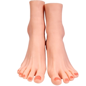 เครื่องช่วยสำเร็จความใคร่ชายแบบ TPE ยี่ห้อ Qianzu ขายส่ง แบบหล่อขึ้นรูปกลับด้าน พร้อมป้ายชื่อ รูปทรงเครื่องบิน รูปทรงเท้า อุปกรณ์ช่วยสำเร็จความใคร่ชาย - Product Image 2