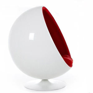 Ei-Vormige Bal Stoel Woonkamer Meubels Slaapkamer Glasvezel Leisure Bal Stoel - Product Image 6