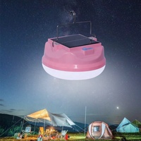 Tente Super Lumineux LED Camping Lanterne Aimant Suspendu Portable Extérieur Batterie et Bleu et Rouge Corps Couleur Solaire Lumière de Secours