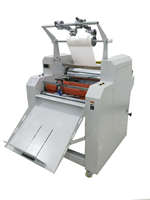 Machine à plastifier à chaud film de stratification de papier film plastique bopp avec taille A2 simple face