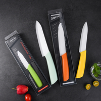 Huishoudelijk Restaurant Rechte Rand Keramisch Schilmes Keuken Fruit Mes Set Voor Het Snijden Van Fruit Vlees Aardappelen