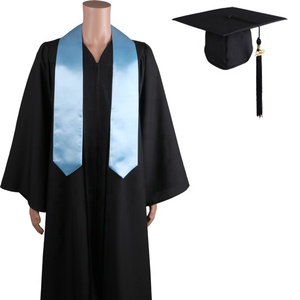 Vente chaude grande quantité <span class=keywords><strong>bleu</strong></span> <span class=keywords><strong>ciel</strong></span> plaine Graduation étole Graduation Sash - Product Image 5