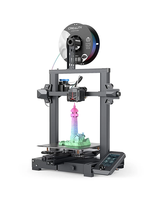 Imprimante 3D FDM industrielle Crealitly Ender-3 V2 Neo à double extrudeur, nivellement automatique, reprise d'impression, prise en charge PLA, garantie 1 an, Nouveauté