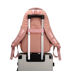 Factory-Issued Waterproof Laptop <b>Backpack</b> with Geometric Pattern String Closure Junior High School Girl <b>Student</b> School <b>Backpack</b> - Product Image 5
