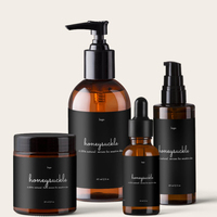 Étiquette autocollante personnalisée imperméable pour emballage de produits cosmétiques et de soins de la peau, avec logo privé