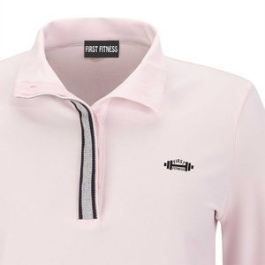 Women's Custom for <b>Polo</b> Shirts Fashion Style <b>Ladies</b> Polyester V-<b>Neck</b> Golf T-Shirt Breathable and Washed Pattern Customizable - Product Image 6