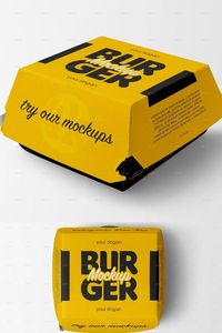 VUÔNG <span class=keywords><strong>Hamburger</strong></span> Burger giấy bao bì hộp cho Burger <span class=keywords><strong>Hamburger</strong></span> hộp - Product Image 6