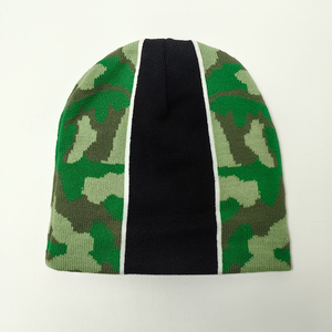 Gorros de Punto Jacquard Térmicos Multicolores con Logotipo Bordado Reflectante Personalizado de Alta Calidad, Gorros Deportivos para el <span class=keywords><strong>Invierno</strong></span> - Product Image 4
