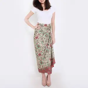 批发最新设计皮革明亮的裙子套装氨纶/Abaya 美人鱼 Malaisie Sarong