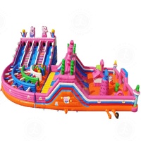 Aire de jeux gonflable à thème pour enfants et adultes, personnalisation commerciale