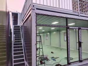 Milieubescherming Mobiele Glazen Container Huis Met Wielen Voor Site Kantoor - Product Image 5