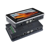 Carte d'extension Waveshare Raspberry Pi CM4 avec caméra, écran tactile 7 pouces, kit tout-en-un, boîtier en alliage d'aluminium CM4-DISP-BASE-7A