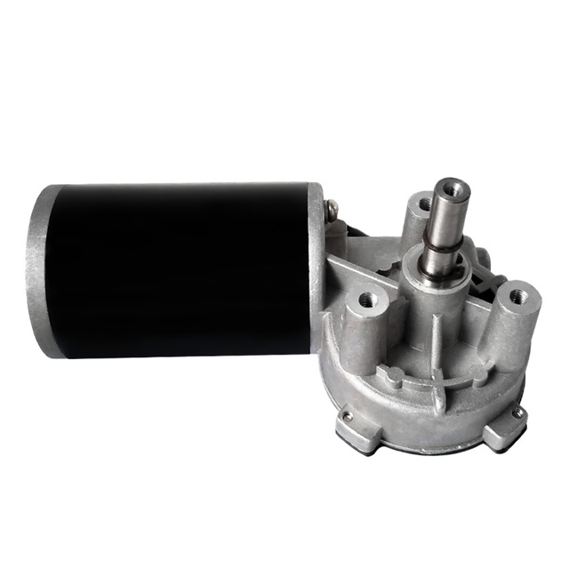 DC Motor 120W 24V 100rpm Dc Worm Gear Motor