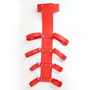 Arnés Corporal Ajustable de Cuero para BDSM, Juguete Sexual, Juego de Roles, Sujeción de Brazos, Esposas de Bondage para Espalda, Correa de Restricción, Equipo de Bondage - Product Image 2