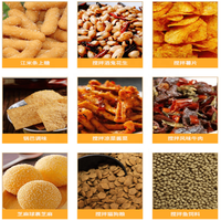 Mélangeur alimentaire en acier inoxydable de qualité industrielle, mélangeur à tambour octogonal, mélangeur d'assaisonnements alimentaires, machine à assaisonner les frites