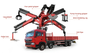 Guindaste de Caminhão Chinês Personalizável e Durável para Venda, Equipamento Industrial de Alta Avaliação - Product Image 2