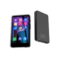 Nouveau lecteur MP3/4 Wifi 4.0 pouces avec application musicale, lecture de livres électroniques, lecture vidéo, enregistrement vocal, navigation d'images, radio FM, haut-parleur intégré