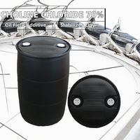 Fût en plastique recyclable HDPE de 200 L, blanc, noir, gris, rouge, pour le stockage industriel - Marque jfpc de Fujian