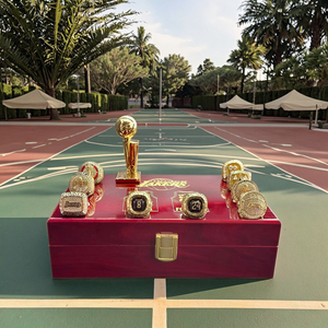 N.b.a สำหรับ <span class=keywords><strong>Los</strong></span> <span class=keywords><strong>Angeles</strong></span> <span class=keywords><strong>Lakers</strong></span> Kobe <span class=keywords><strong>Bryant</strong></span> ชุดแหวนถ้วยรางวัล9ชิ้นแหวนแฟชั่นคุณภาพสูงขายส่งจากโรงงาน - Product Image 5