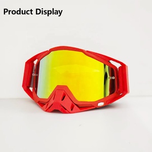 Lunettes de motocross miniatures personnalisées, <span class=keywords><strong>MX</strong></span>, BMX, <span class=keywords><strong>Dirt</strong></span> Bike, route, VTT, cyclisme, monture en PC transparente, verres en plastique légers, verres remplaçables - Product Image 5