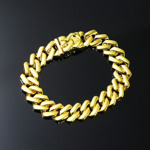 2026 Hot Selling Personalized Simple Alloy Geometric Chain <b>Bracelet</b> Hiphop Punk Style Men's Charm <b>Bracelets</b> Wholesale Jewelry - Product Image 1