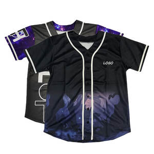 Benutzer definierte Baseball-Trikot Kleidung Mexiko Quick dry Baseball Sublimation Trikot - Product Image 1