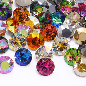 <span class=keywords><strong>QIYI</strong></span> - Piedras de Estrás Chaton Pointback K9 XIRIUS de Alta Calidad, Más de 200 Colores, Brillantes y Modernas, para Decoración de Ropa - Product Image 3