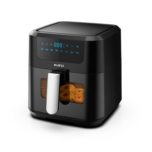 Friteuse à air électrique de haute qualité, 220V, grille-pain à pizza, <span class=keywords><strong>four</strong></span> à faible teneur en graisses, avec fenêtre visuelle - Product Image 5