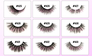 Dropshipping mondial, faux cils d'usine, lot de cils, plusieurs paires, faux cils en vison 3D, faux cils moelleux, vente en gros - Product Image 5