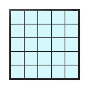 Custom Thermal Insulation Energy Conservation Safety Framed Glass French Casement <strong>Window</strong> for Modern Buildings - Product Image 2