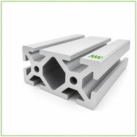 Profilé d'extrusion en alliage d'aluminium industriel à rainures en T pour la construction de cadres de lignes d'assemblage et le support de grandes machines – Vente directe en gros