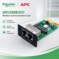 SRVSMB001 APC Mini UPS Easy-On-Line SRVS Tarjeta Modbus Monofásica de Reserva para Computadoras Industriales, Montaje en Rack, Routers Wifi