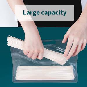 Flat Bottom 8 Side Seal Stand <b>Tea</b>/Coffee Sachet Packets Plastic Sealing Food <b>Bag</b> Zipper Sugar Potato Chips Noodles Carton - Product Image 2