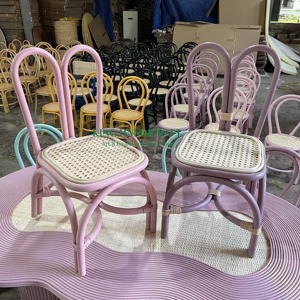 Chaise pour enfants en rotin naturel adaptatif Design confort fait à la main pour les familles soucieuses de l'environnement Prix compétitif Cuisine Chambre à coucher Bébés - Product Image 6