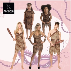 Costume de cosplay pour garçons, motif léopard, tunique de guerrier, avec ceinture à nouer, pour Halloween, carnaval et fête, vente en gros - Product Image 6