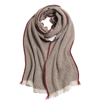 Châle pour femmes en cachemire 100% chaud d'automne et d'hiver en tricot personnalisé